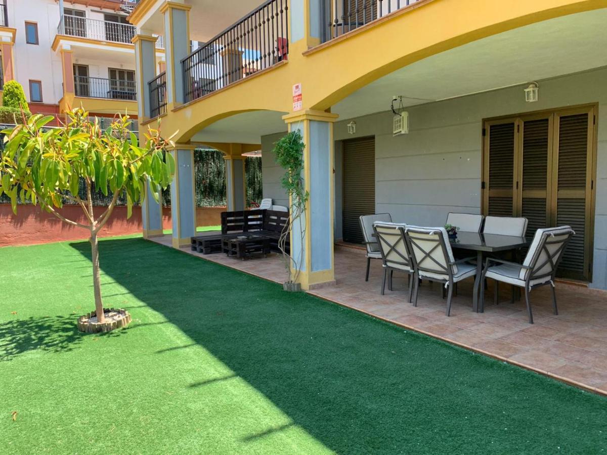 הואלבה Apartamento Con Jardin Privado Y Acceso A Piscina מראה חיצוני תמונה