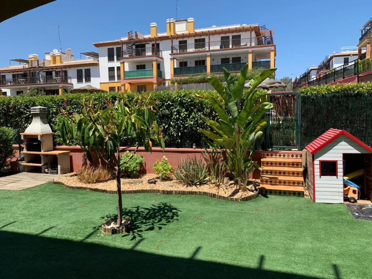 הואלבה Apartamento Con Jardin Privado Y Acceso A Piscina מראה חיצוני תמונה